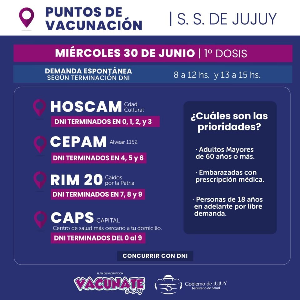 Se abre la vacunación a mayores de 18 años