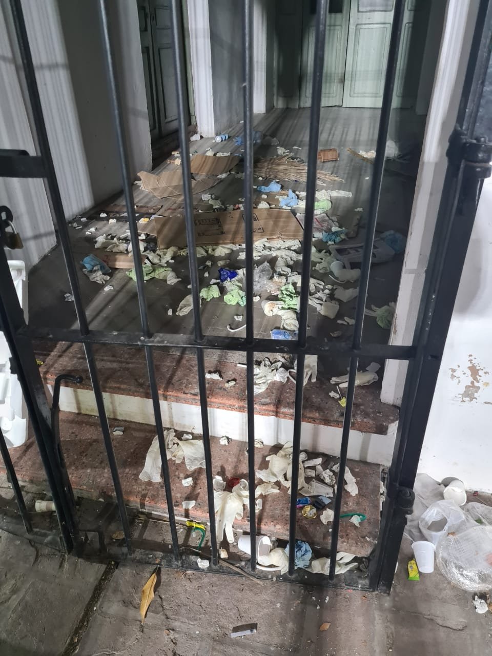 Liliana Fellner denunció el estado de abandono del Cabildo de Jujuy