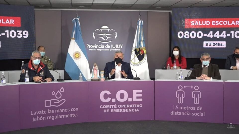 Jujuy no es zona de riesgo sanitario