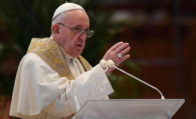 El papa Francisco llama a la paz y al diálogo en Cuba