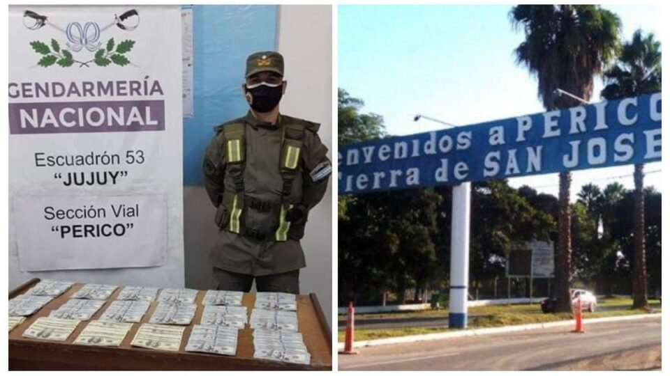 Gendarmería secuestró casi 100 mil dólares falsos en Perico