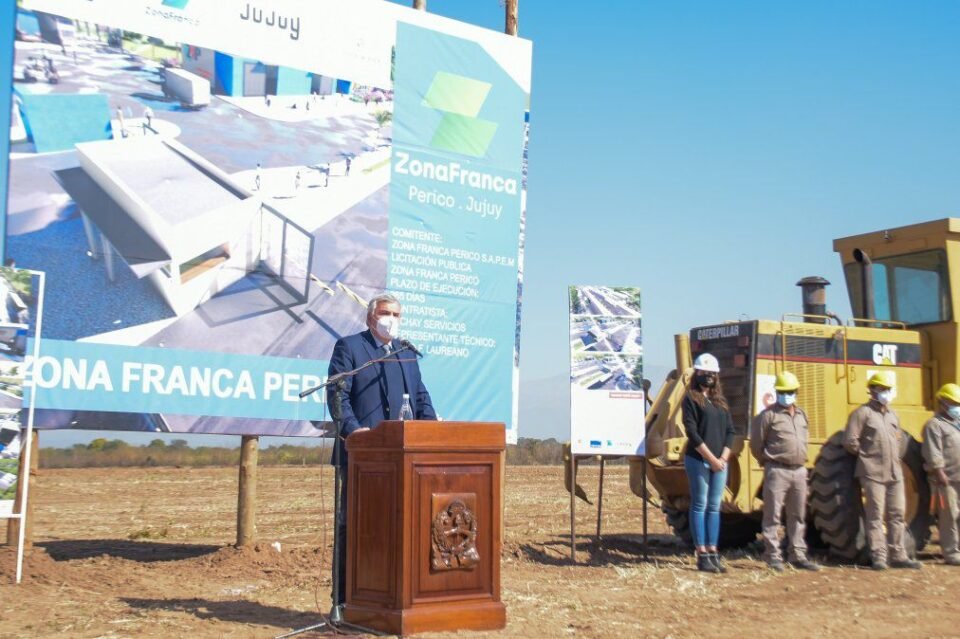 Comenzó la construcción de la zona franca de Perico