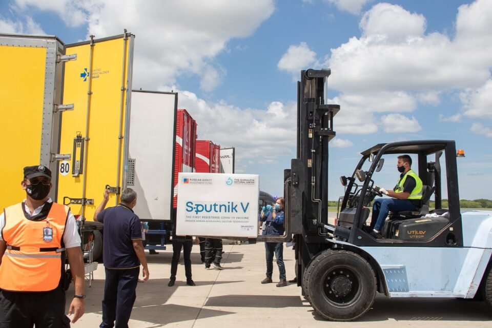 Llegaron a Jujuy 10.350 componentes de segunda dosis de Sputnik V