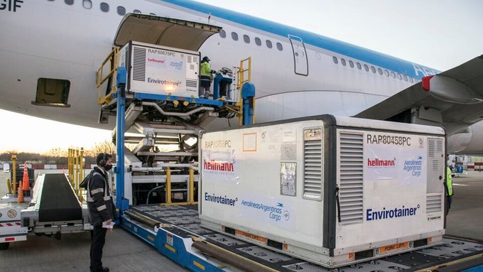 Llegaran al país tres millones de vacunas en los próximos días