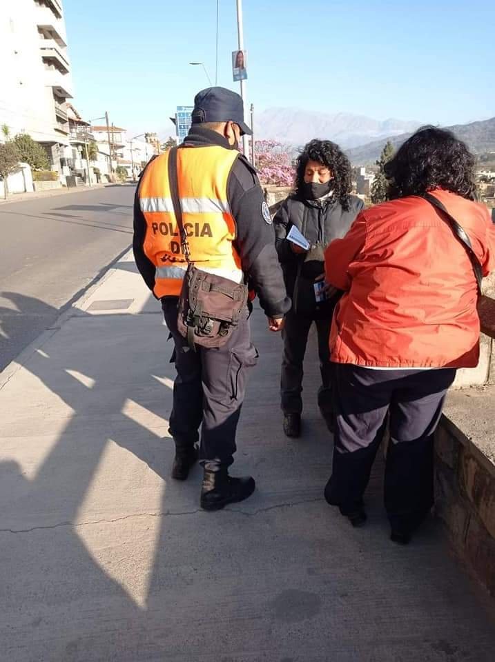 Comenzaron los operativos preventivos para el control del carnet de vacunación Covid19