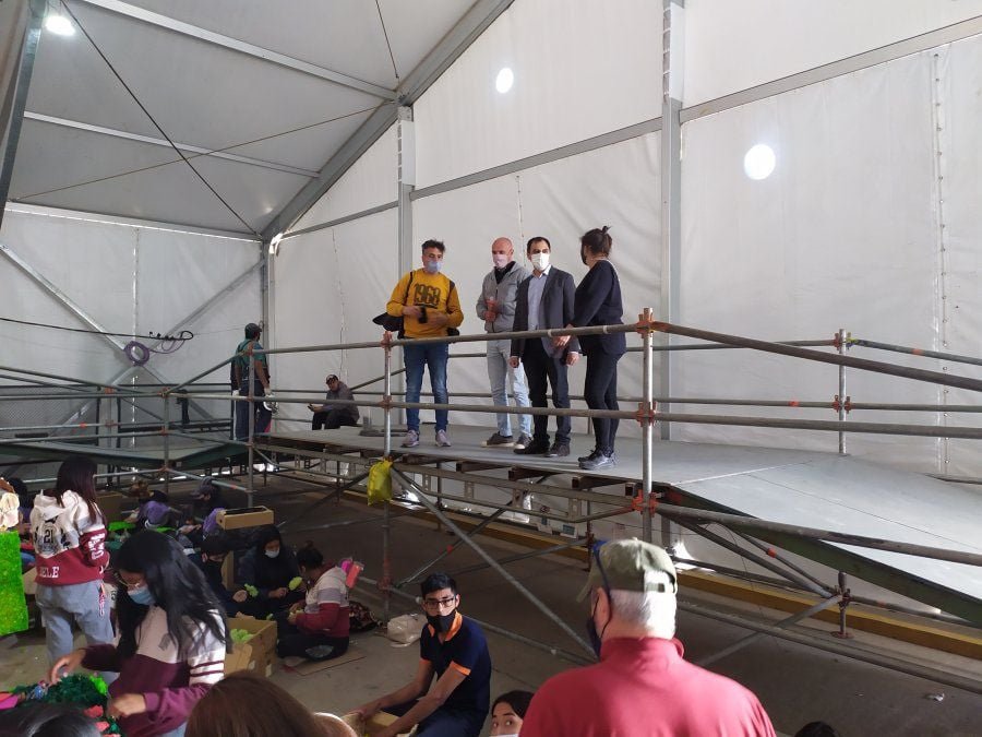 Trabajo coordinado para el cumplimiento de las medidas sanitarias durante la Fiesta Nacional de los Estudiantes