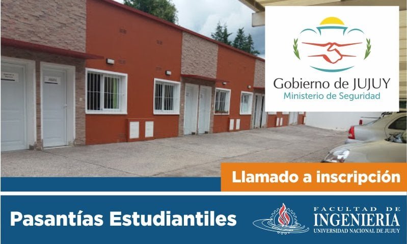 Convocan a estudiantes de Ingeniería para pasantías en el Ministerio de Seguridad