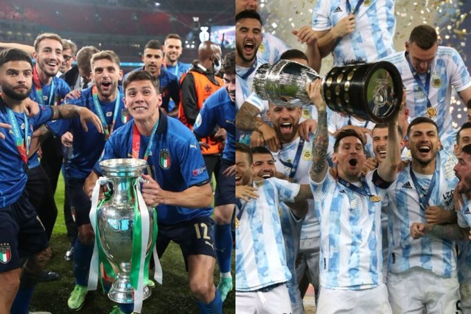 Argentina vs. Italia en 2022, duelo entre campeones continentales