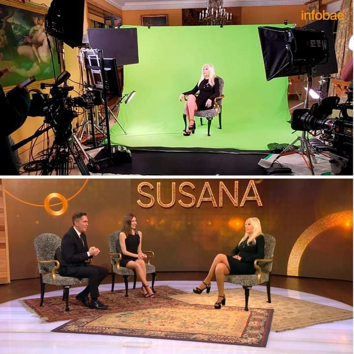 Inédito en la TV argentina: de qué se trata la “realidad aumentada” con la que Telefe transmitió la entrevista a Susana Giménez