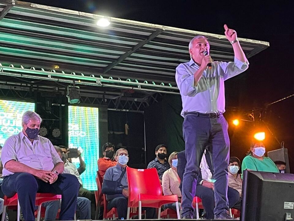 Morales lanzó desde San Pedro la campaña provincial de Cambia Jujuy