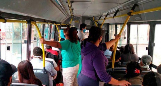 Ya no habrá limites de pasajero en el transporte público