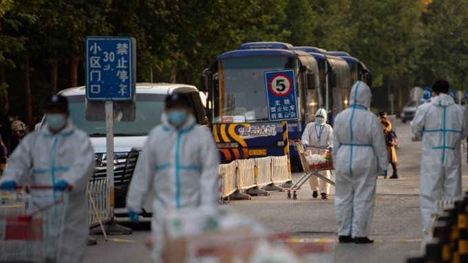 China decide nuevos confinamientos debido a rebrotes de COVID-19