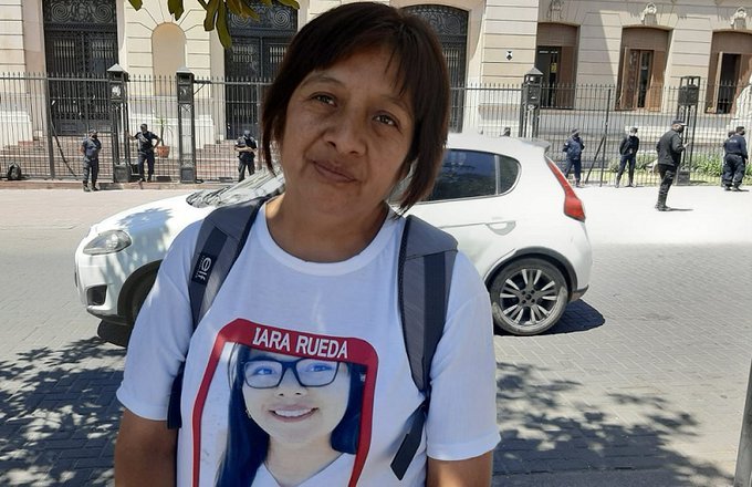 Intentaron coartar el pedido de justicia de la madre de Iara Rueda