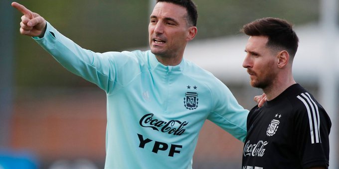Scaloni confirmó a Messi para el duelo frente a Uruguay