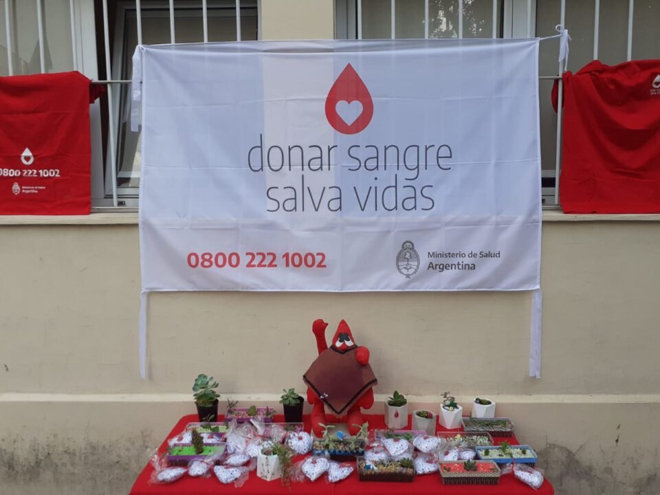 Por día, al menos 30 personas donan sangre en Jujuy
