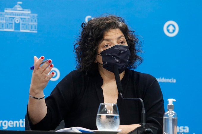 Vizzotti anunció aislamiento por 5 días para los vacunados que sean contacto estrecho y asintomáticos