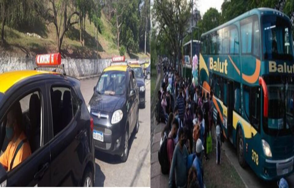Aumentos en el transporte interurbano y los taxis compartidos