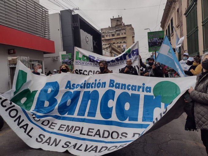 La Bancaria anunció nuevo paro en Jujuy por 72 horas