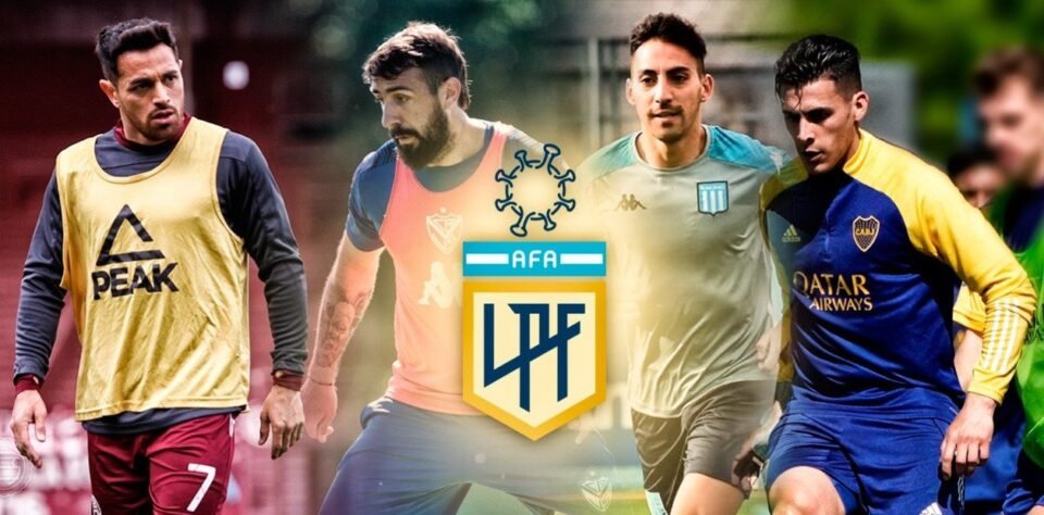 Más de 100 deportistas del futbol argentino contagiados con Covid-19