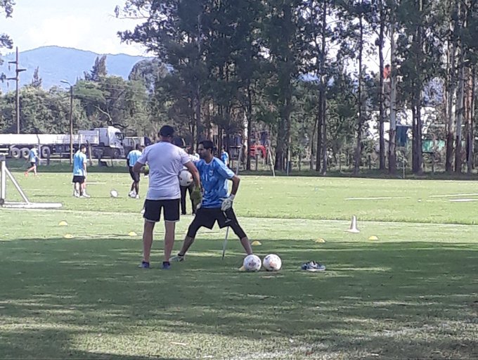 Lucchetti inició su entrenamiento en Gimnasia de Jujuy