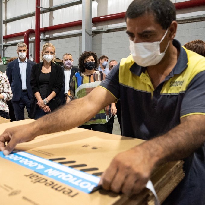 La correspondencia puede ser transmisora de Covid