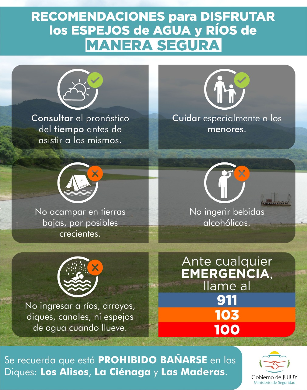 La División Lacustre Brinda Recomendaciones Para Prevenir Accidentes En Ríos Y Diques 4553