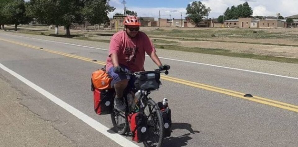 Un rayo mató a un ciclista que cumplía su travesía desde Jujuy a Río Negro