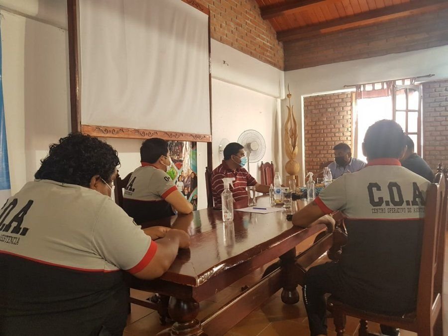 Avanza la gestión para habilitar una base de Defensa Civil en El Carmen