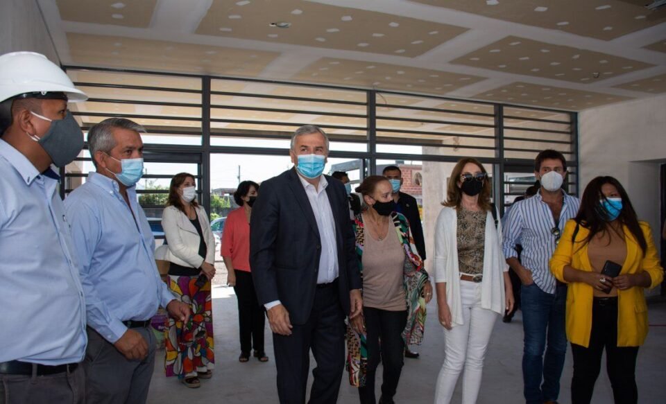 Morales verificó los avances del Colegio Secundario Nº48