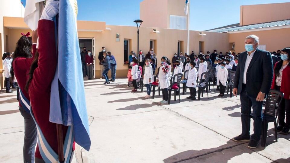 Morales inauguró el Colegio Secundario de Catua