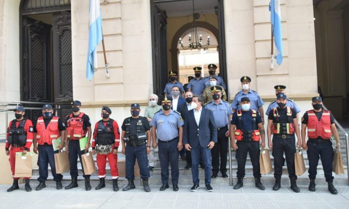 Reconocieron a los jujeños que combatieron los incendios en Corrientes