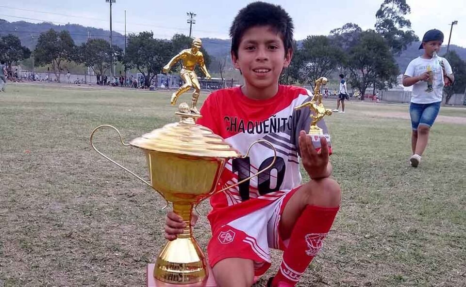 Un niño jujeño fue convocado para la primera Copa América de Fútbol Infantil