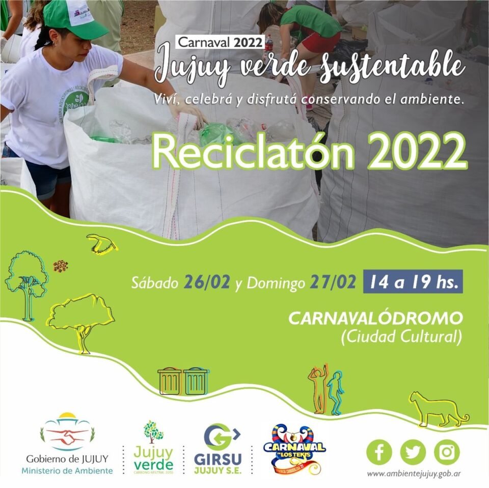 Se viene una nueva edición de «Reciclatón en Carnaval»
