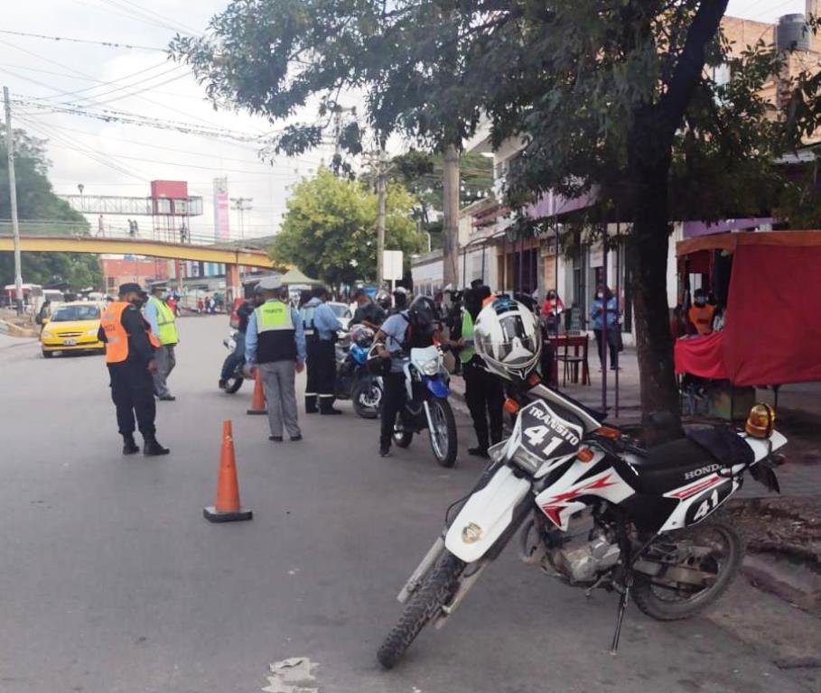 Demoraron 28 motos por infracciones múltiples el fin de semana