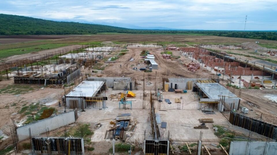Avanzan las obras del Penitenciario en Chalicán