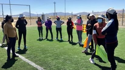 Se dictó el curso de «Formación para arbitros de fútbol mujeres»