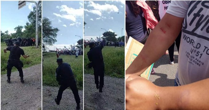 Enfrentamientos entre la policía y manifestantes deja un saldo de heridos y detenidos