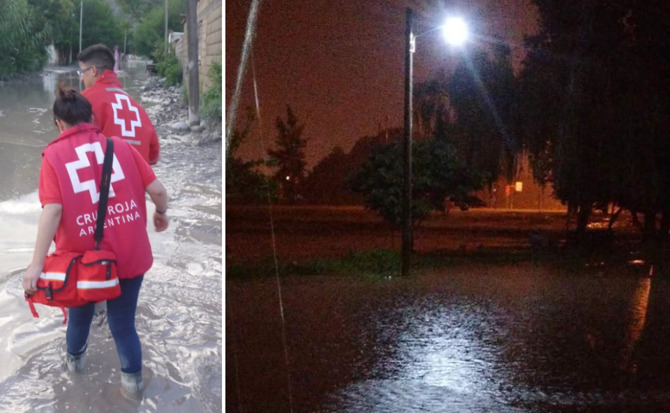 La Cruz Roja lanzo una campaña de donación