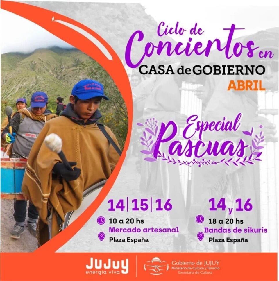 Ciclo de conciertos en Casa de Gobierno por las Pascuas