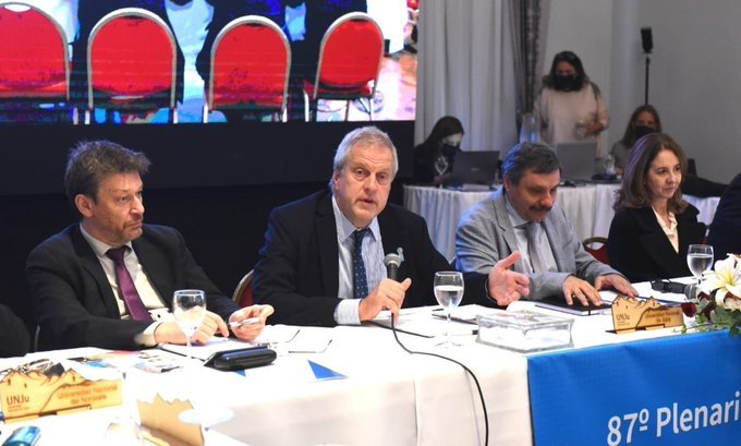 Se llevó a cabo el Plenario Nacional de Rectores en la UNJU