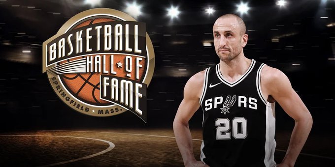 Manu Ginóbili será incluido en el Salón de la Fama de la NBA