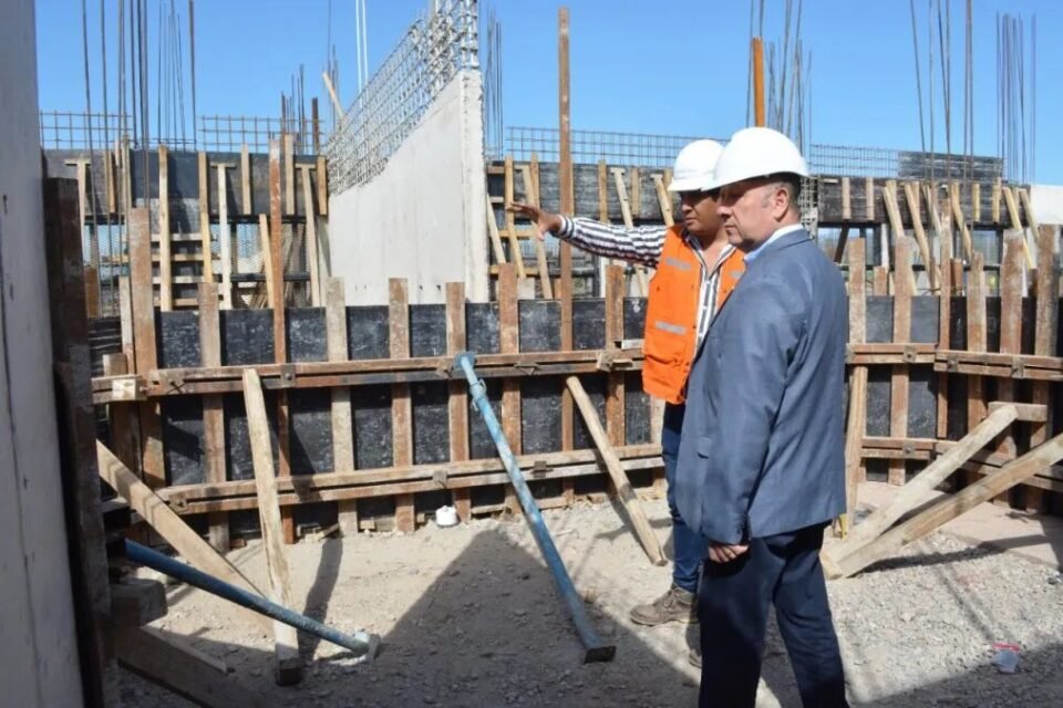 El Ministro Martín recorrió la obra del Complejo Penitenciario en Chalicán