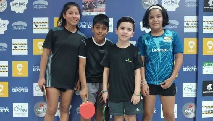 Cuatro jujeños a la selección de tenis de mesa