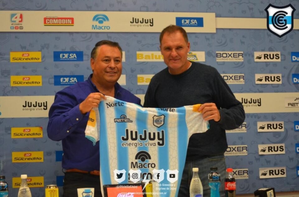 Darío Franco fue presentado como DT de Gimnasia