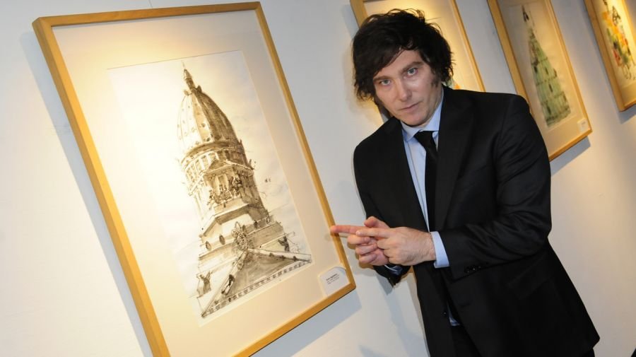 Milei apoyó la libre portación de armas