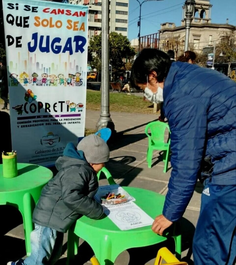 Jornada Concientización Contra el Trabajo Infantil
