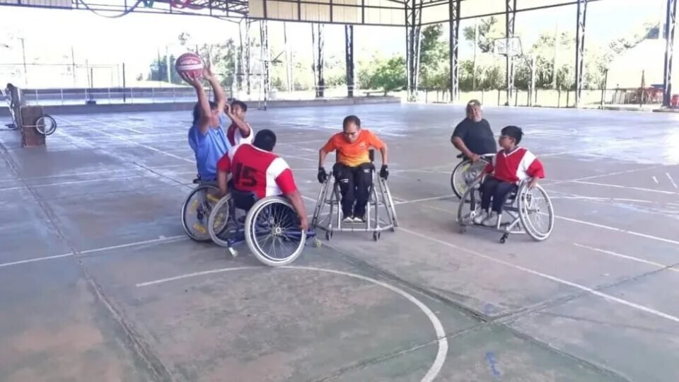 Campus de deporte adaptado en el Parque San Martín