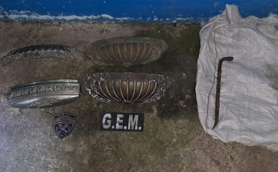 Demoraron a siete personas por vandalizar el Cementerio El Salvador