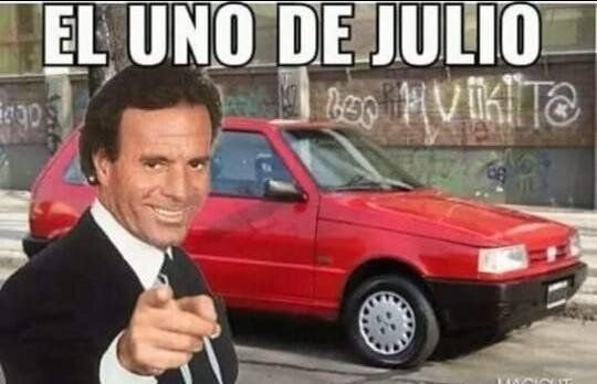 Arrancó el mes y Julio Iglesias es otra vez protagonista de memes