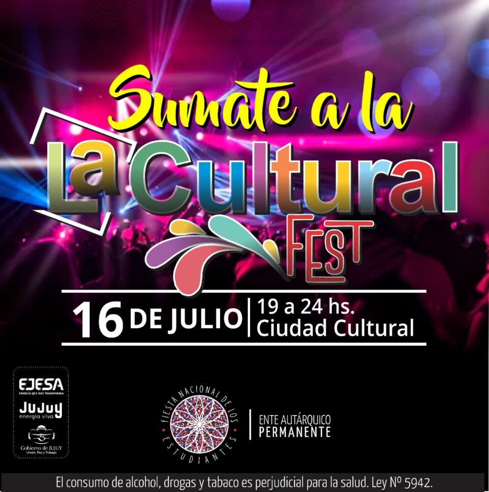 FNE: Este Sábado se realiza “La Cultural Fest”